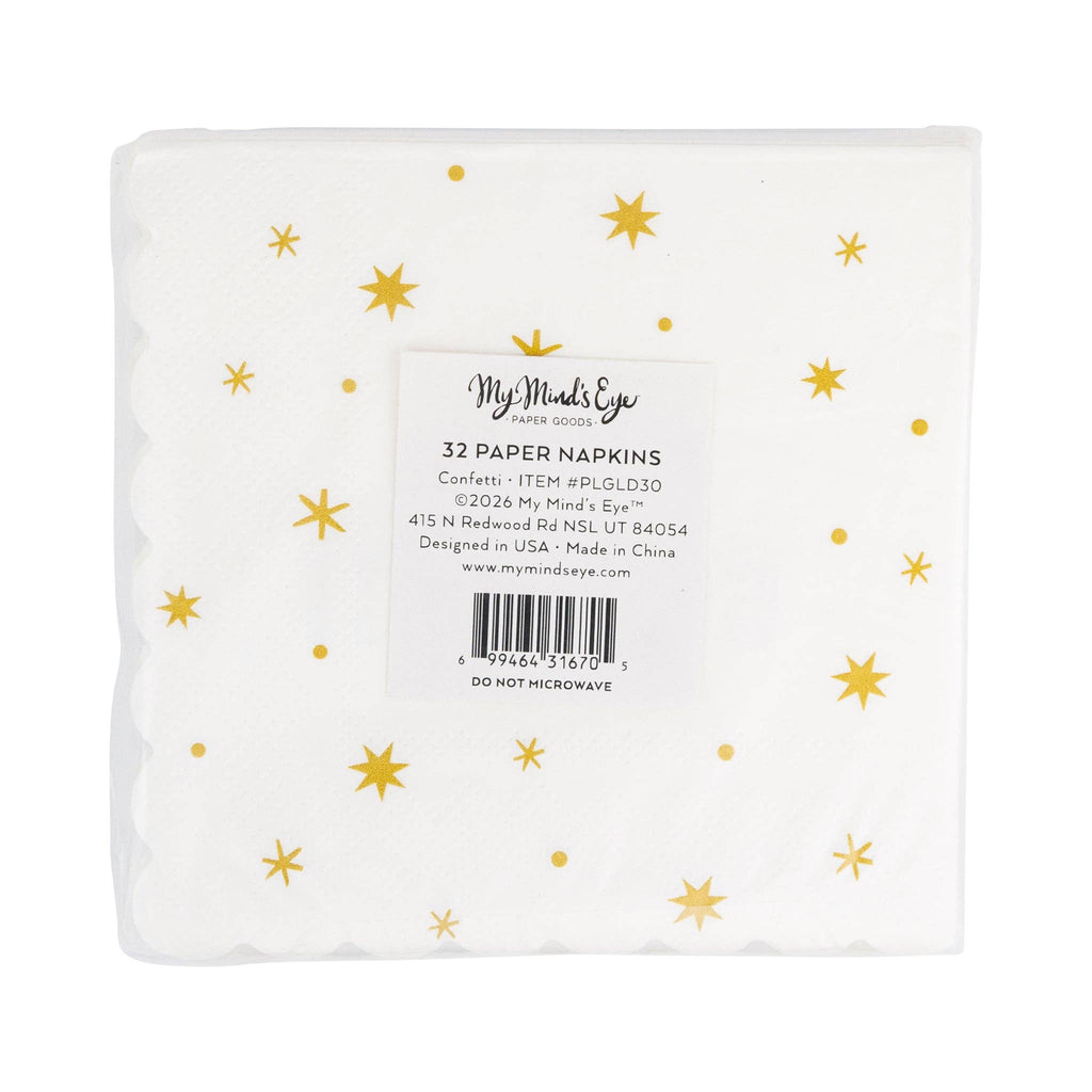Calls for Confetti Cocktail Napkin