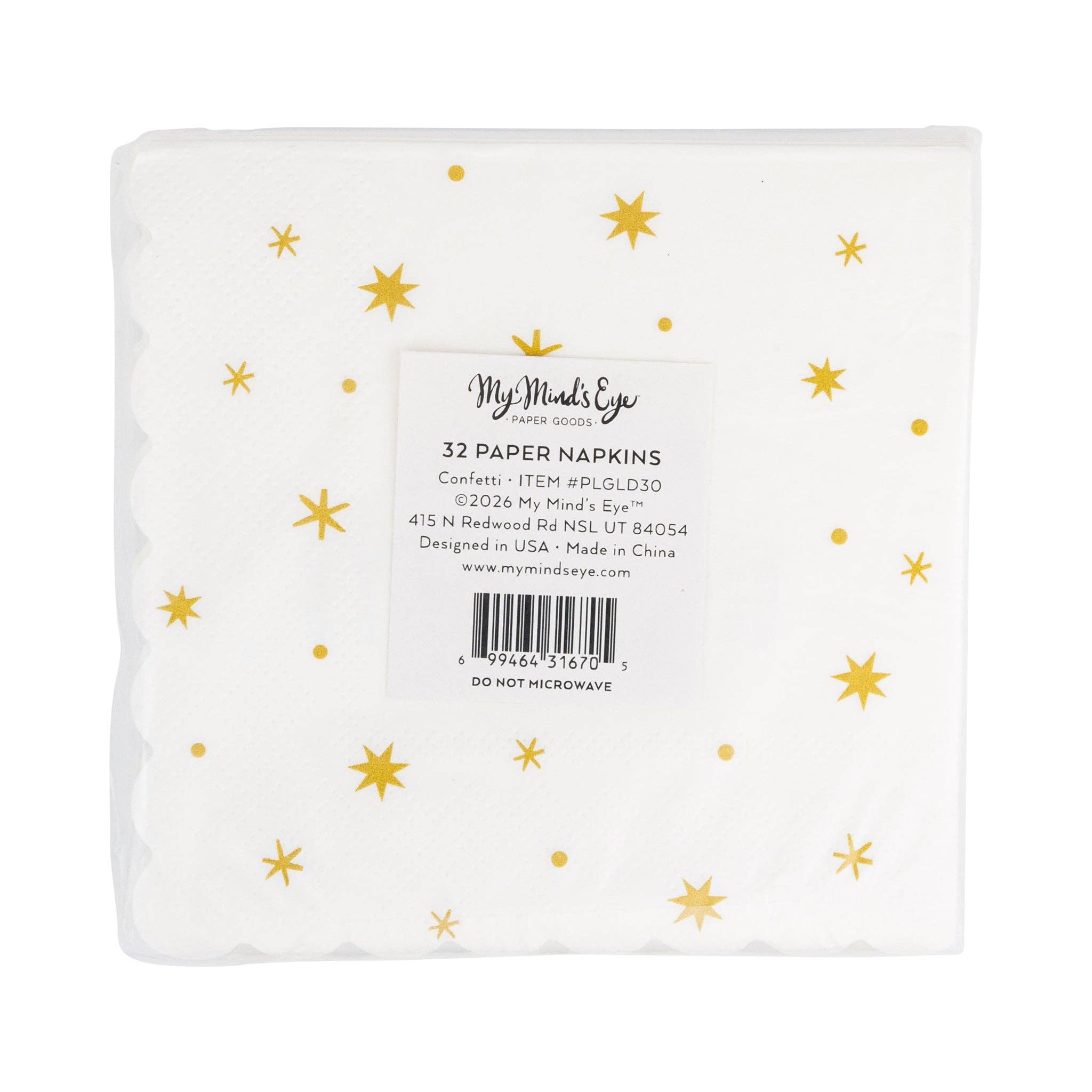 Calls for Confetti Cocktail Napkin