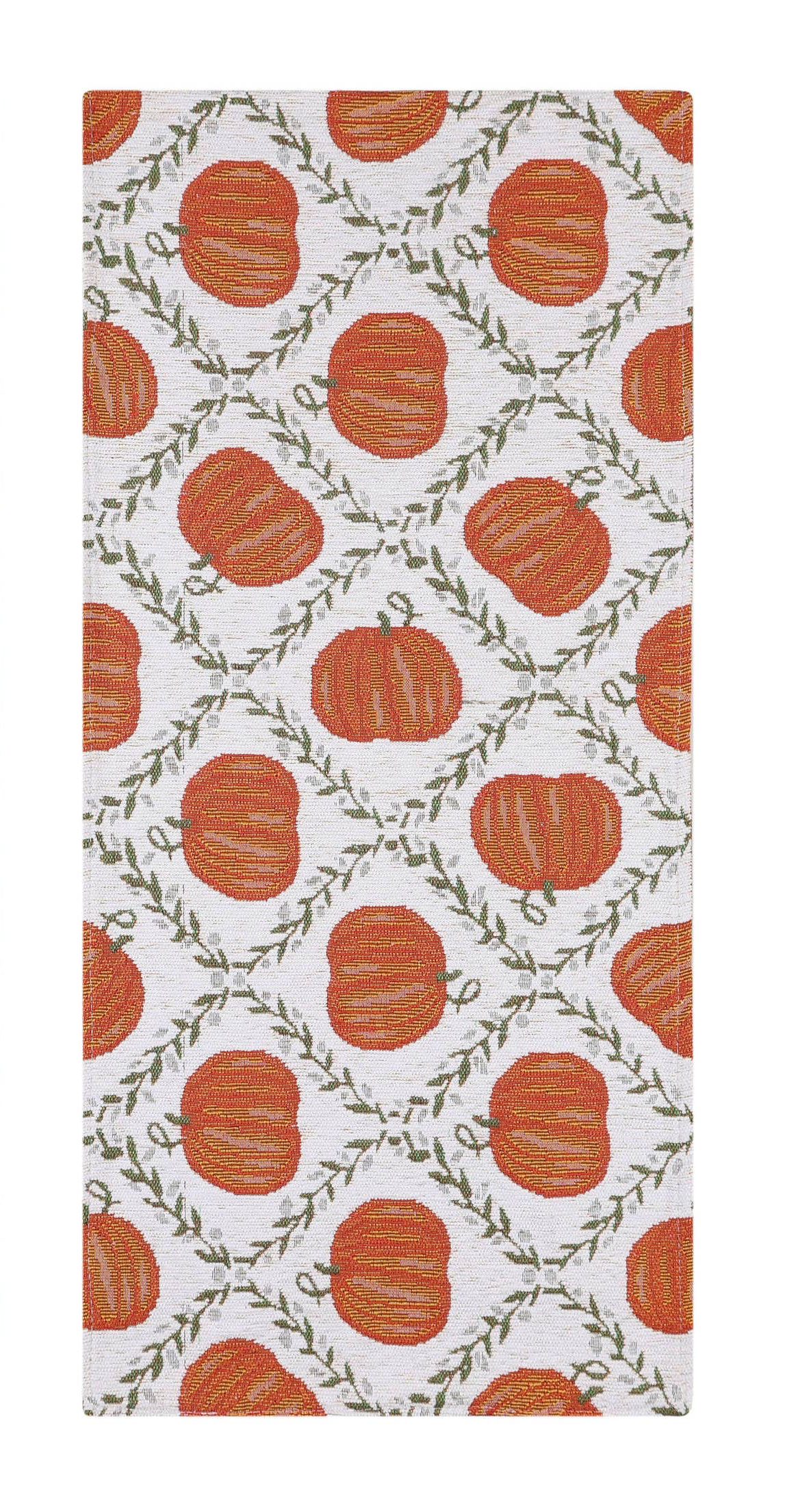Chenille Fall Harvest Table Runner 54-Inch